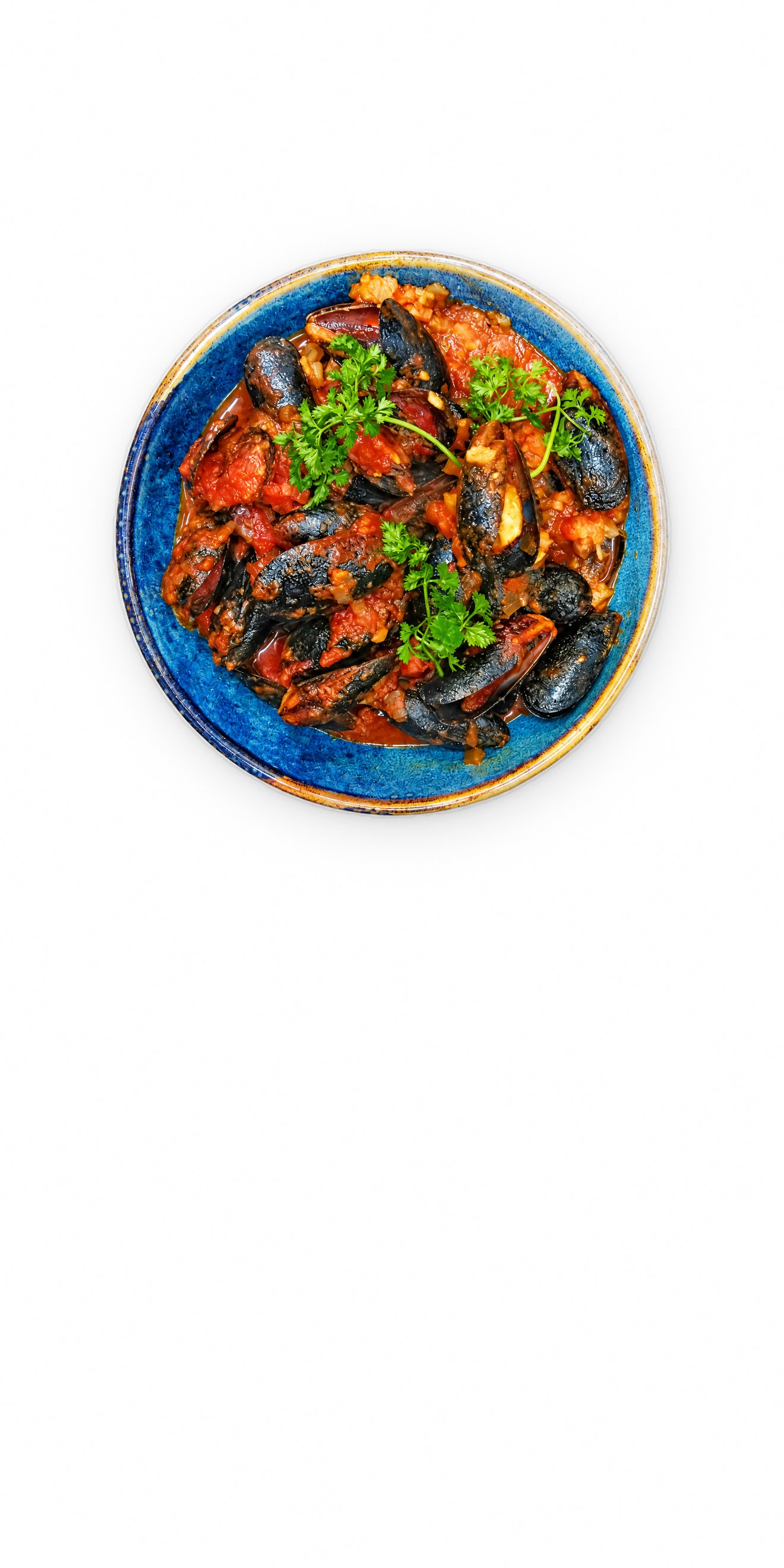 Moules à la sauce tomate