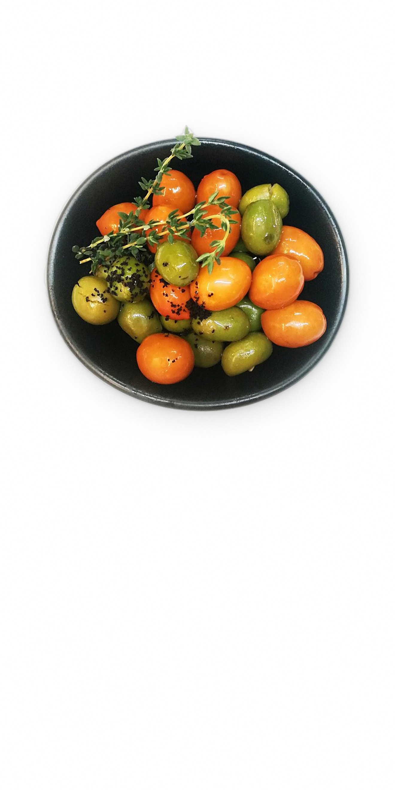 Olives marinées